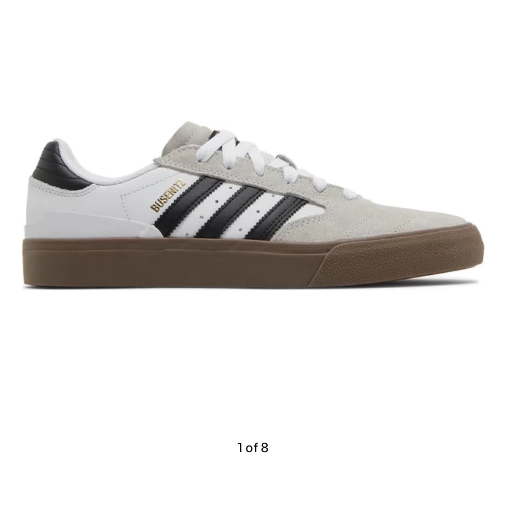 adidas 2022
Busenitz Vulc 2 'White Gum' men’s size 8